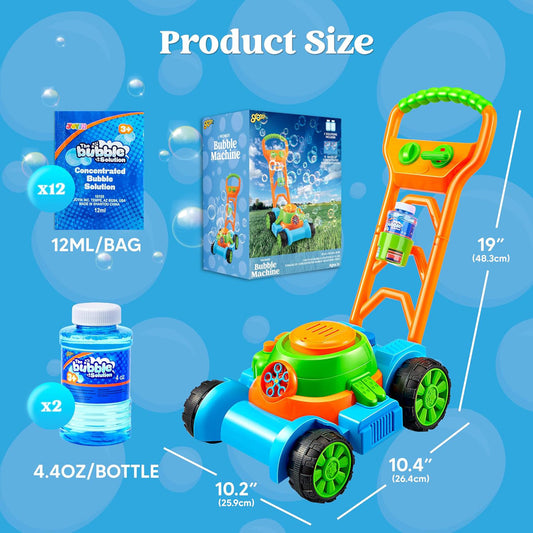 Bubble Lawn Mower Kids Bubble Machine (Set of 15)