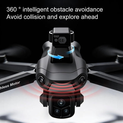 Drones with Camera for Adults 4K, Under 249g Foldable Quadcopter, 8k Camera Drone with large screen controler and GPS Auto Return, Follow Me, Easy for Beginners,3 batteries (Dark Gray)
