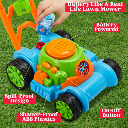 Bubble Lawn Mower Kids Bubble Machine (Set of 15)